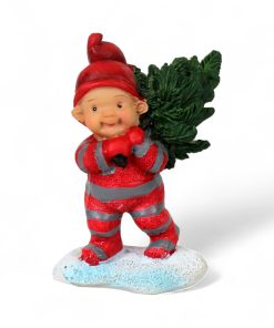 babynisse med juletræ på 7 centimeter