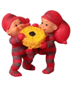 babynisser med gul lakridskonfekt