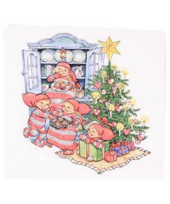 Serviet frokost 33x33 cm med babynisser