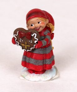 babynisse pige med honninghjerte 8 centimeter