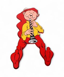 sød Brammingnisse der spiller klarinet