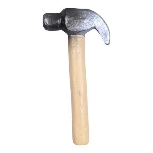 Hammer für Wichtel, Wichteltür Zubehör, Länge 3,5 cm.