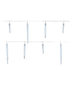 istapper med vandfaldsfunktion til huse med 6 tapper og 250 centimeter ledning