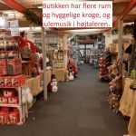 butikken har flere rum