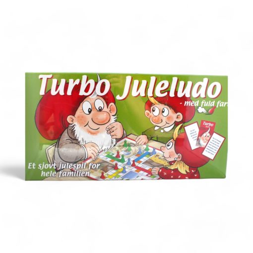 sjovt brætspil til jul turbo ludo med nissen julius