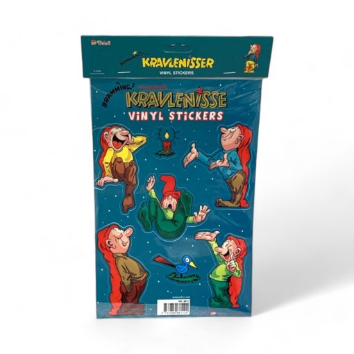 bramming vinylfigurer old time kravlenisser til køleskab og vinduer