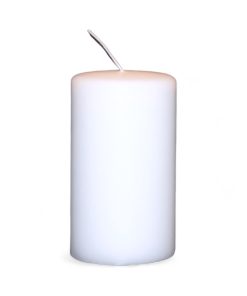 hvid bloklys 7 x 12 centimeter billigt kvalitets stearinlys til jul og adventslys