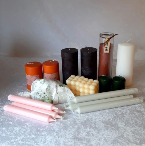 LYKKEPOSE / LYKKEKASSE med 4 kg. stearinlys. Prøv lykken og spar penger. - Bilde 8