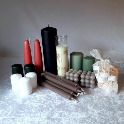 LYKKEPOSE / LYKKEKASSE med 4 kg. stearinlys. Prøv lykken og spar penger. - Bilde 11