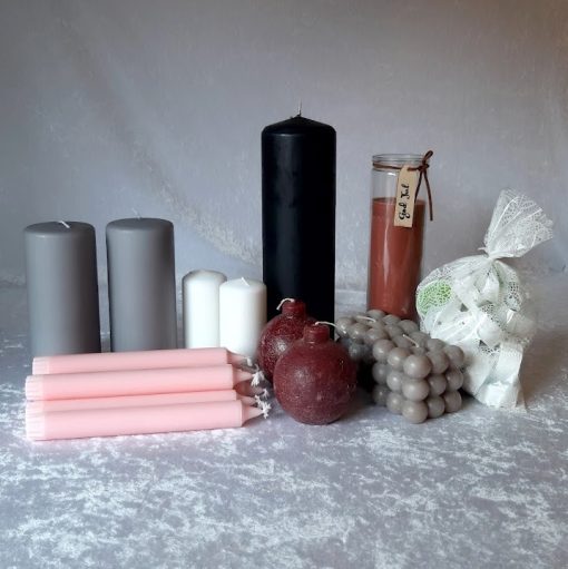 LYKKEPOSE / LYKKEKASSE med 4 kg. stearinlys. Prøv lykken og spar penger. - Bilde 7