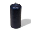 DUNKELBLAUE Blockkerze, Durchmesser 4,8 cm Höhe 11 cm. Schöne Kerze