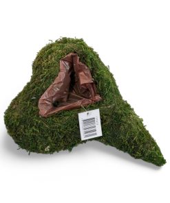 gravpynt moshjerte med mos og plastik