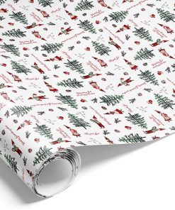 Gavepapir til julegaver 10 m rulle. Magic Christmas