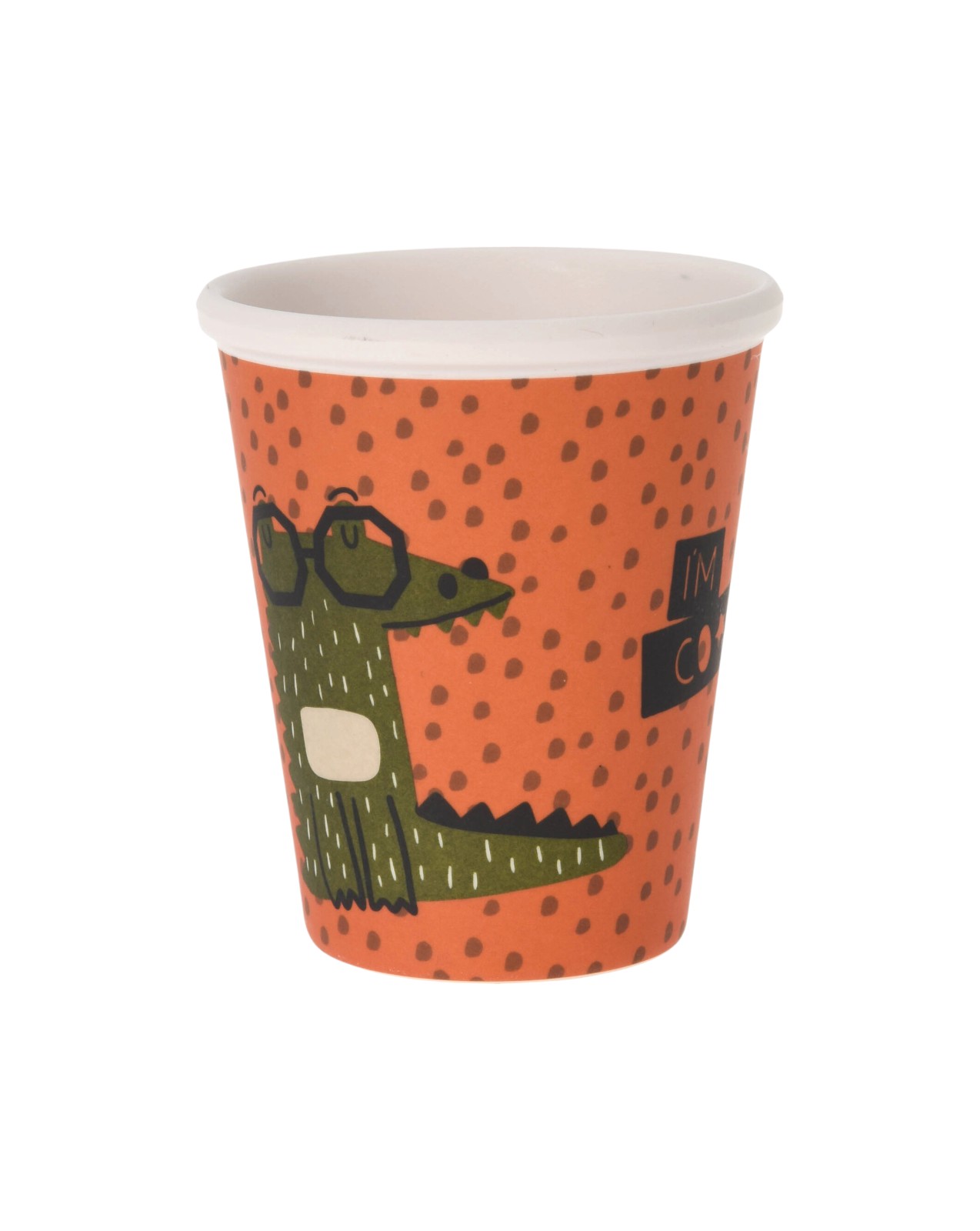 Becher aus Melamin 250 ml. mit Giraffe. Kindergeschirr – Bild 4