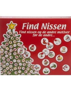 ulespil med nissen julius find hurtigt den rigtige tegning