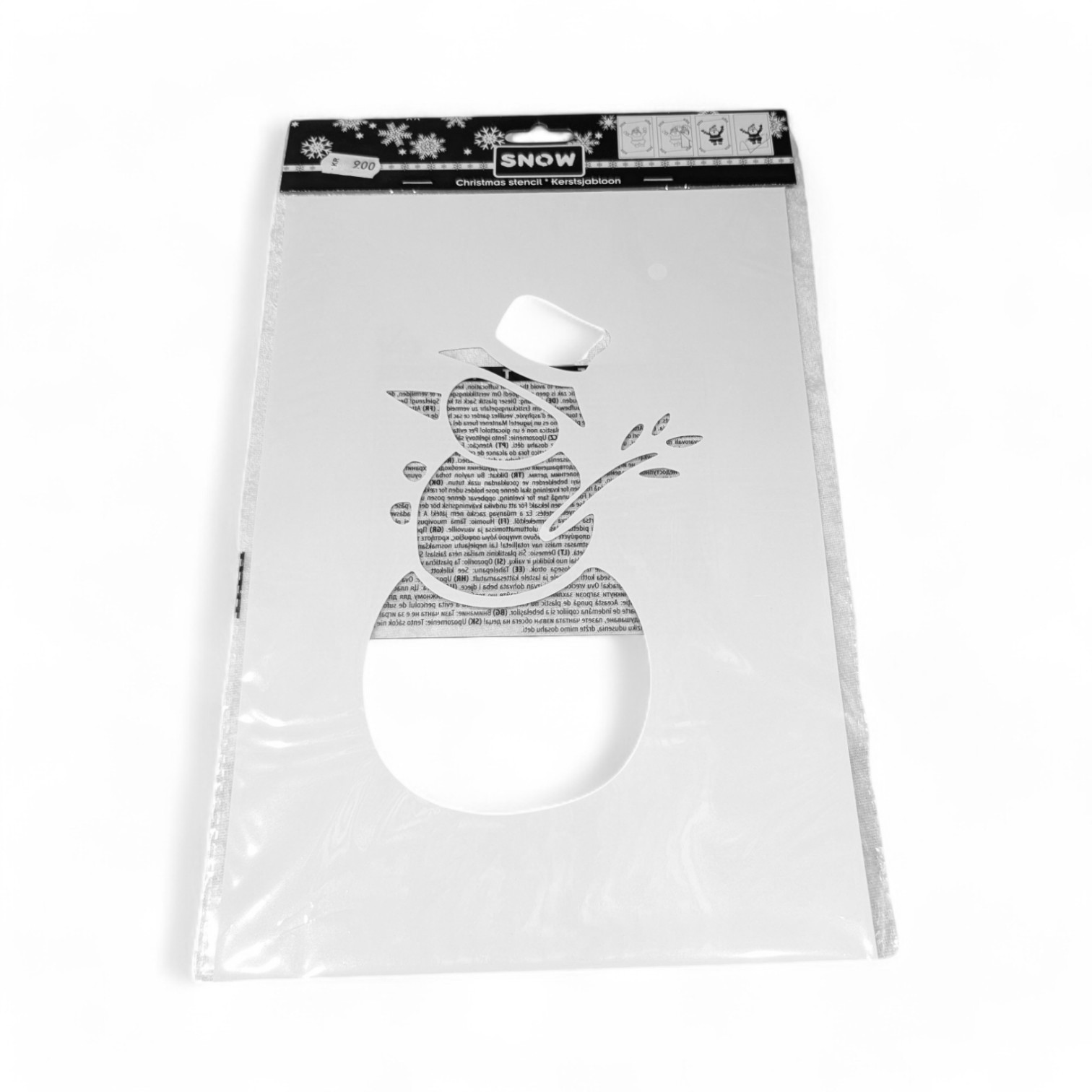 Vorlagen mit Zuckerstange und Schneemann. Weihnachtsvorlagen. 3 Stück. – Bild 3