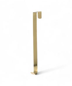 Haken für Tür zum Aufhängen. GOLD. 29 cm.
