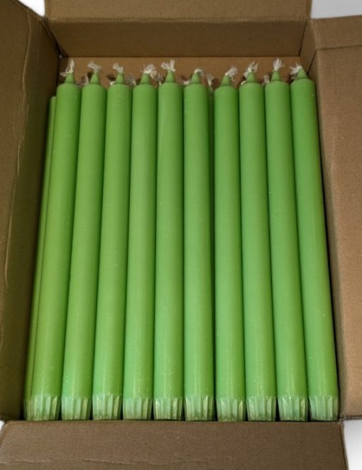 Kronelys 100% stearin KIWI 30 cm. Pk. á 20 stk.