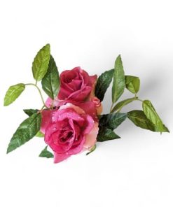rose pink lyskrans til stearinlys og fester