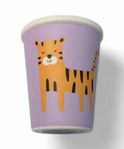 krus med tiger i melamin