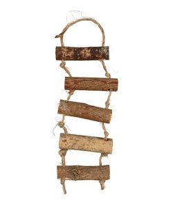 rebstige til nisser i træ og reb som bruges som tilbehør til nissedør