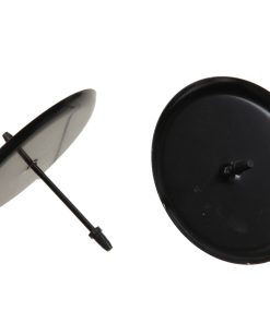 sæt med 4 styk lysholdere på spyd sort diameter 6 centimeter