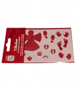 Vorlage DIY Fußabdruck Kit. Zubehör für Wichteltür