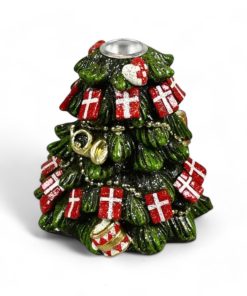 Kerzenhalter für Weihnachtsbaumkerzen und Kerzen. Höhe 7 cm.