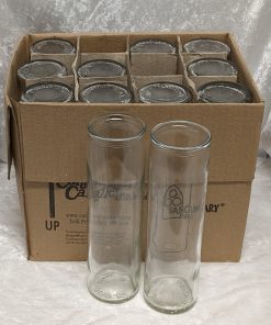 høje klare glas til vaser og stearinlys 20 centimeter høje