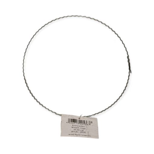 Metallring, krans, diameter 20 cm. Til DIY dekorasjoner