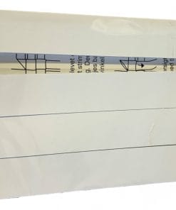 5 x 44 centimeter til 12 flette stjerner