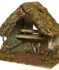 stald til krybbespil eller til gårdnissen i nisselandskaber