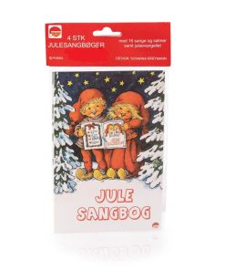 Julesangbok med NORSKE tekster. 14 sanger og tekster. 4 stk.
