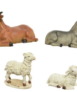 ko æsel og får til krybbespil figurer