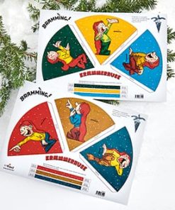 Bramming nisse kremmerhus ark til utklipp. 6 stk. DIY