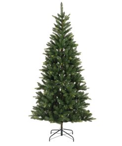 kunstigt tæt juletræ indedørs på 180 centimeter og ø96 centimeter