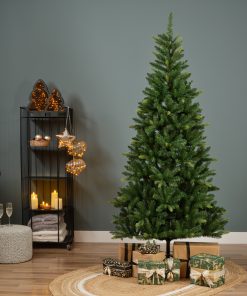 indendørs kunstigt juletræ på 180 centimeter