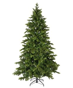 kunstigt højt og tæt indendørs juletræ på 210 centimeter og ø130 centimeter