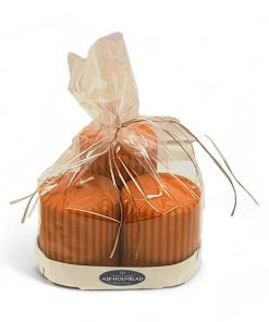 orange rillede lys i tre højder