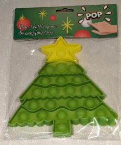 pop it spil med juletræ til underholdning for børn