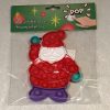 Pop it-figur med nisse. Fidget fingerleketøy til barn