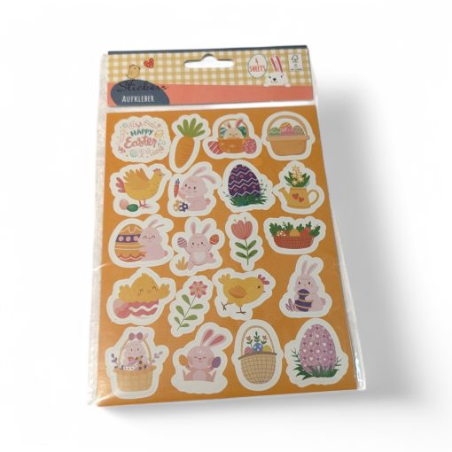 Sticker. 4 Bögen mit Ostermotiven