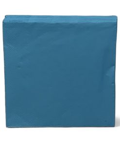 Mittagsservietten, TÜRKISBLAU, 20 Stk. 33 x 33 cm. Asp-Holmblad