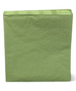 Lunsjservietter, STØVGRØNN, 20 stk. 33 x 33 cm. Asp-Holmblad