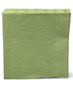 20 styk støvgrønne middagservietter 40 x 40 centimeter fra asp-holmblad