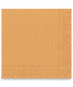 servietter i frokoststørrelse flotte kobber farvede servietter fra asp-holmblad