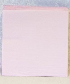20 styk støvet rosa frokostservietter 33 x 33 centimeter fra asp-holmblad