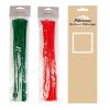 Piperensere 30 cm, grønn chenille 30 stk. Perfekt til julepynt. BILLIGE