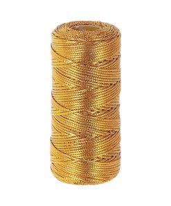 Guld snor på stor rulle med 100 meter
