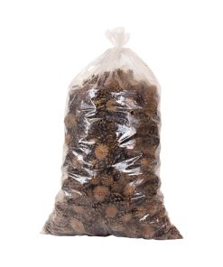 Grankogler, østrigsk fyr kogler, naturlig brun, 10 kg.